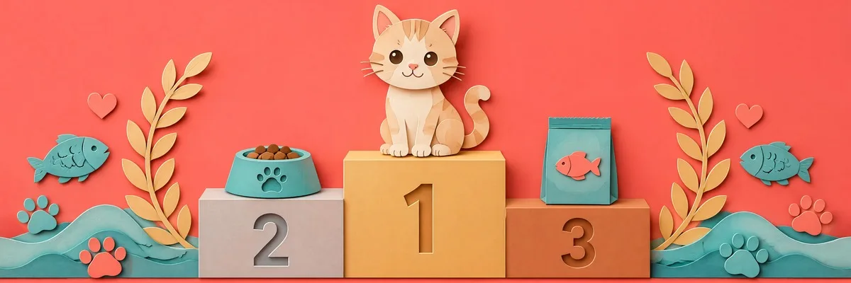 10 merek makanan anak kucing Terbaik 2026
