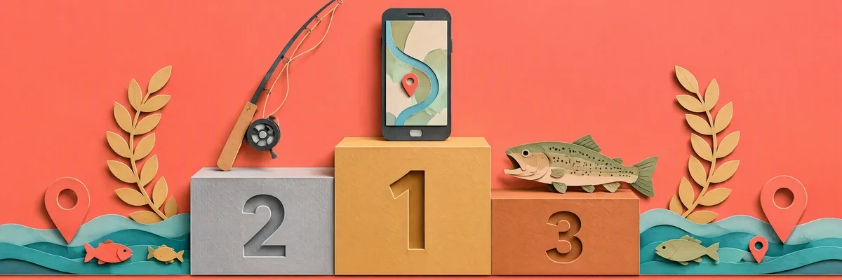 Top 10 des meilleurs applications de cartes de pêche en rivière 2026