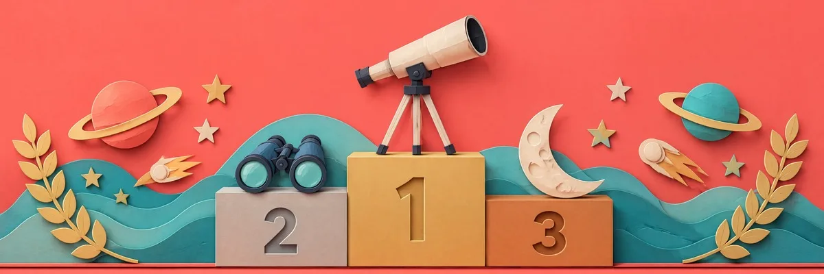 أفضل 10 متاجر التلسكوبات ومستلزمات الفلك 2026